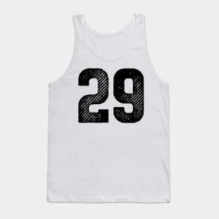 Rough Number 29 Tank Top